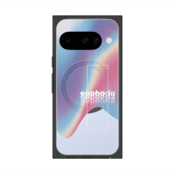 プレミアムスクエアケース with Pixelsnap［ euphoria holo ］