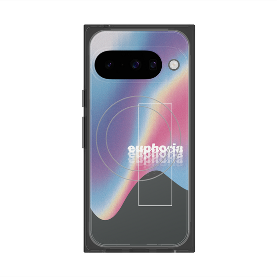 プレミアムスクエアケース with Pixelsnap［ euphoria holo ］