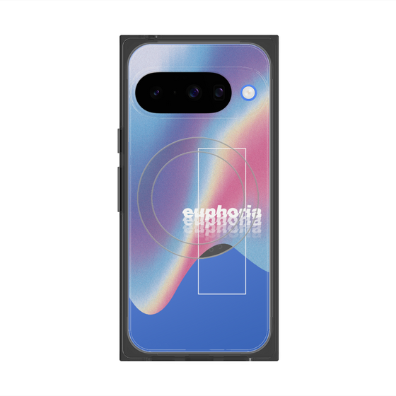 プレミアムスクエアケース with Pixelsnap［ euphoria holo ］