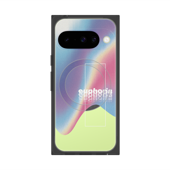 プレミアムスクエアケース with Pixelsnap［ euphoria holo ］