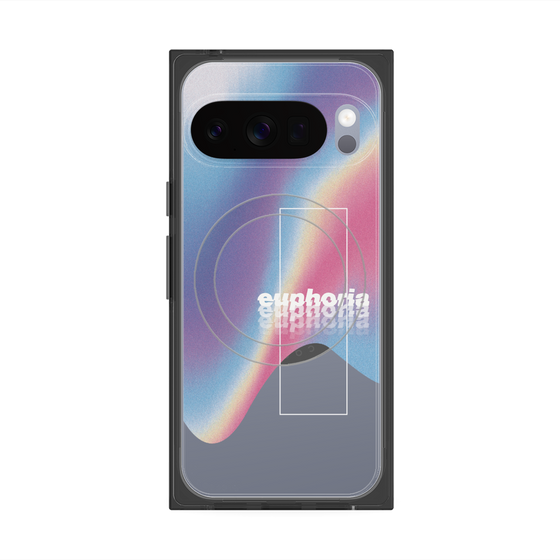 プレミアムスクエアケース with Pixelsnap［ euphoria holo ］