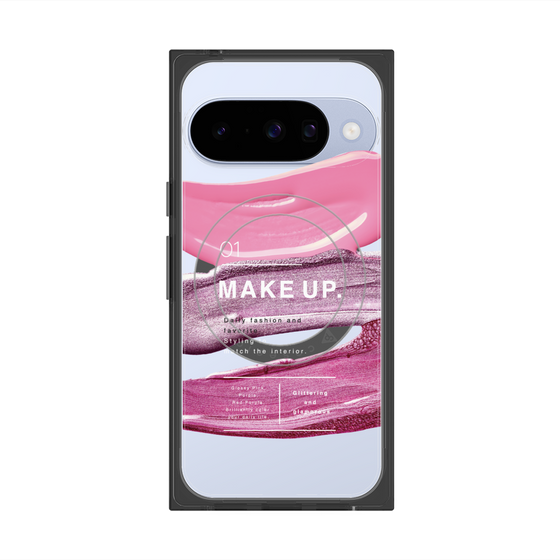 プレミアムスクエアケース with Pixelsnap［ Glossy-B ］