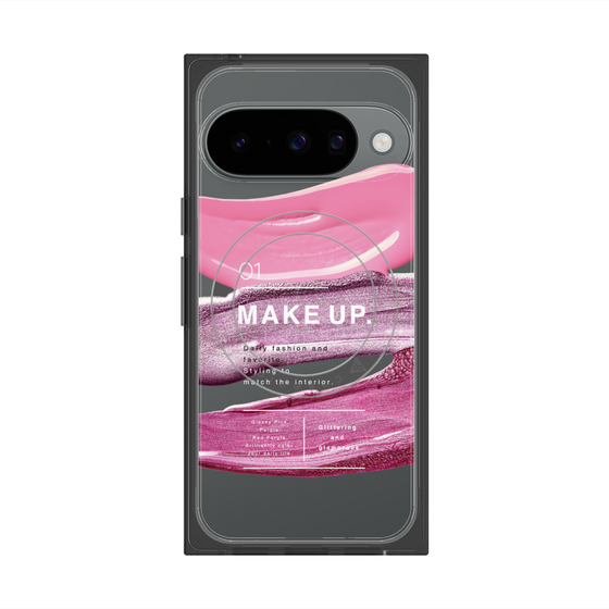 プレミアムスクエアケース with Pixelsnap［ Glossy-B ］
