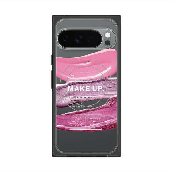 プレミアムスクエアケース with Pixelsnap［ Glossy-B ］