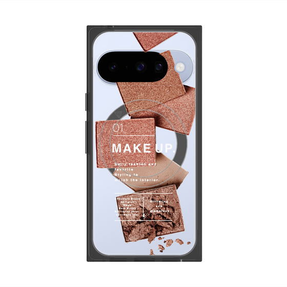 プレミアムスクエアケース with Pixelsnap［ Eye shadow-A ］