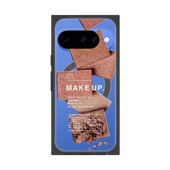 プレミアムスクエアケース with Pixelsnap［ Eye shadow-A ］