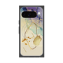 プレミアムスクエアケース with Pixelsnap［ Marble Nuance Painting Purple ］