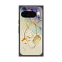 プレミアムスクエアケース with Pixelsnap［ Marble Nuance Painting Purple ］