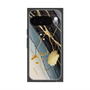 プレミアムスクエアケース with Pixelsnap［ Marble Nuance Painting Black ］