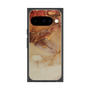 プレミアムスクエアケース with Pixelsnap［ Marble Brown ］