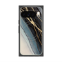 プレミアムスクエアケース with Pixelsnap［ Marble Black ］