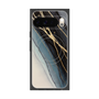 プレミアムスクエアケース with Pixelsnap［ Marble Black ］