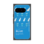 プレミアムスクエアケース with Pixelsnap［ BLUE-Ramune soda ］