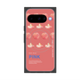 プレミアムスクエアケース with Pixelsnap［ PINK-Peach ］