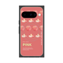 プレミアムスクエアケース with Pixelsnap［ PINK-Peach ］