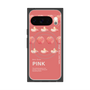 プレミアムスクエアケース with Pixelsnap［ PINK-Peach ］
