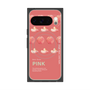 プレミアムスクエアケース with Pixelsnap［ PINK-Peach ］