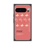プレミアムスクエアケース with Pixelsnap［ PINK-Peach ］