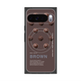 プレミアムスクエアケース with Pixelsnap［ BROWN-Chocolate ］