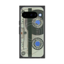 プレミアムスクエアケース with Pixelsnap［ RETORO CASSETTE TAPE - Skeleton Blue ］