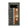 プレミアムスクエアケース with Pixelsnap［ RETORO CASSETTE TAPE - Opacity Black ］