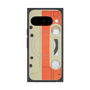 プレミアムスクエアケース with Pixelsnap［ RETORO CASSETTE TAPE - Opacity White ］
