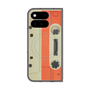 プレミアムスクエアケース with Pixelsnap［ RETORO CASSETTE TAPE - Opacity White ］