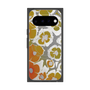 プレミアムスクエアケース with Pixelsnap［ y2k(Year2000) - Flower - Yellow Gray ］