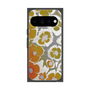 プレミアムスクエアケース with Pixelsnap［ y2k(Year2000) - Flower - Yellow Gray ］