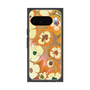 プレミアムスクエアケース with Pixelsnap［ y2k(Year2000) - Flower - Orange Pink ］