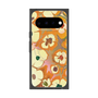 プレミアムスクエアケース with Pixelsnap［ y2k(Year2000) - Flower - Orange Pink ］