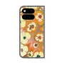 プレミアムスクエアケース with Pixelsnap［ y2k(Year2000) - Flower - Orange Pink ］