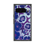 プレミアムスクエアケース with Pixelsnap［ y2k(Year2000) - Flower - Rich Purple ］