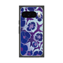 プレミアムスクエアケース with Pixelsnap［ y2k(Year2000) - Flower - Rich Purple ］