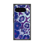 プレミアムスクエアケース with Pixelsnap［ y2k(Year2000) - Flower - Rich Purple ］