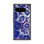 プレミアムスクエアケース with Pixelsnap［ y2k(Year2000) - Flower - Rich Purple ］