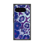 プレミアムスクエアケース with Pixelsnap［ y2k(Year2000) - Flower - Rich Purple ］