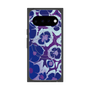 プレミアムスクエアケース with Pixelsnap［ y2k(Year2000) - Flower - Rich Purple ］