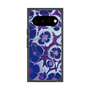 プレミアムスクエアケース with Pixelsnap［ y2k(Year2000) - Flower - Rich Purple ］