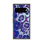 プレミアムスクエアケース with Pixelsnap［ y2k(Year2000) - Flower - Rich Purple ］