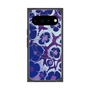 プレミアムスクエアケース with Pixelsnap［ y2k(Year2000) - Flower - Rich Purple ］