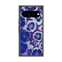 プレミアムスクエアケース with Pixelsnap［ y2k(Year2000) - Flower - Rich Purple ］