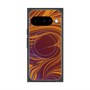 プレミアムスクエアケース with Pixelsnap［ y2k(Year2000) - Heart - High contrast Orange ］
