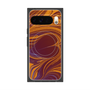 プレミアムスクエアケース with Pixelsnap［ y2k(Year2000) - Heart - High contrast Orange ］