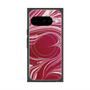 プレミアムスクエアケース with Pixelsnap［ y2k(Year2000) - Heart - Vivid Pink ］