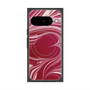 プレミアムスクエアケース with Pixelsnap［ y2k(Year2000) - Heart - Vivid Pink ］