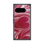 プレミアムスクエアケース with Pixelsnap［ y2k(Year2000) - Heart - Vivid Pink ］