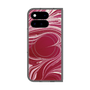 プレミアムスクエアケース with Pixelsnap［ y2k(Year2000) - Heart - Vivid Pink ］