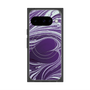 プレミアムスクエアケース with Pixelsnap［ y2k(Year2000) - Heart - Rich Purple ］