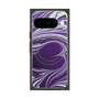 プレミアムスクエアケース with Pixelsnap［ y2k(Year2000) - Heart - Rich Purple ］
